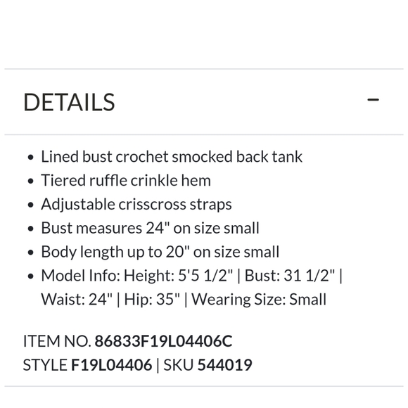 Free People Adella top red - Picture 8 of 11